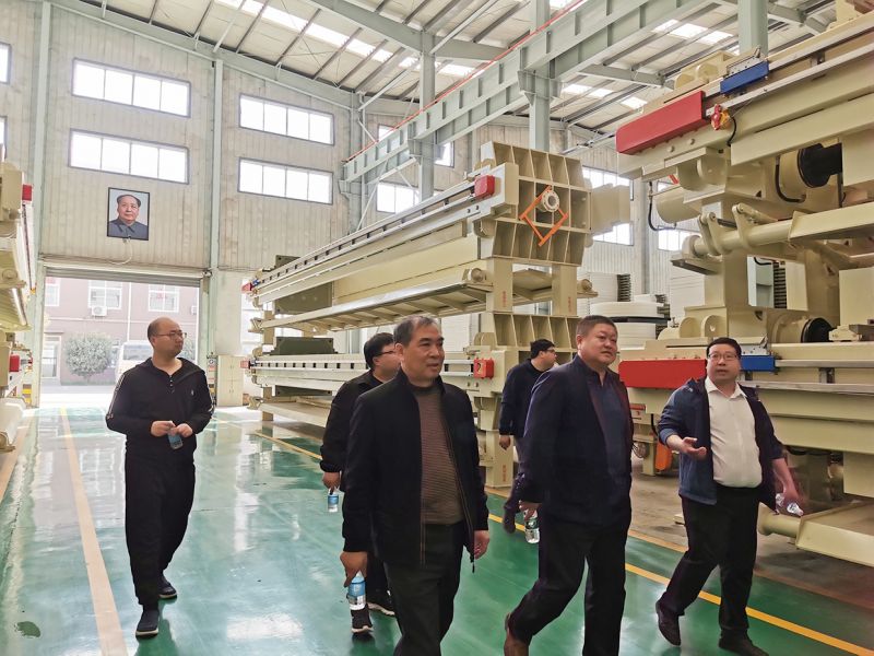 熱烈歡迎吉林合（hé）作商王總（zǒng）親臨天美mv星空mv免费观看環保  到我司工廠參觀