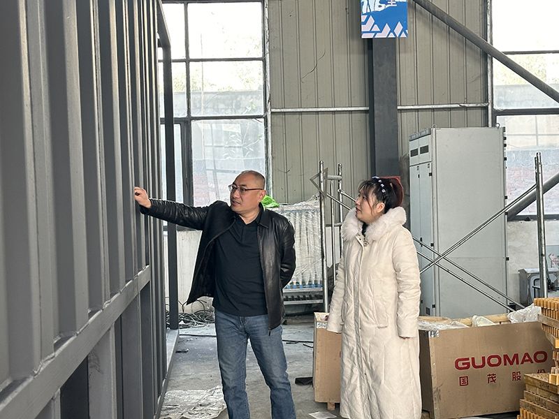 熱烈歡迎青島港項（xiàng）目荊總蒞臨我司視察工（gōng）作